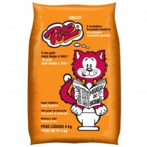 Areia Sanitaria Felina Putz - 4 kg